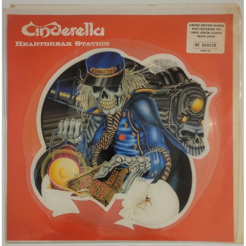 Cinderella – Heartbreak Station 10 Single (Ltd Picture Disc, Numbered)