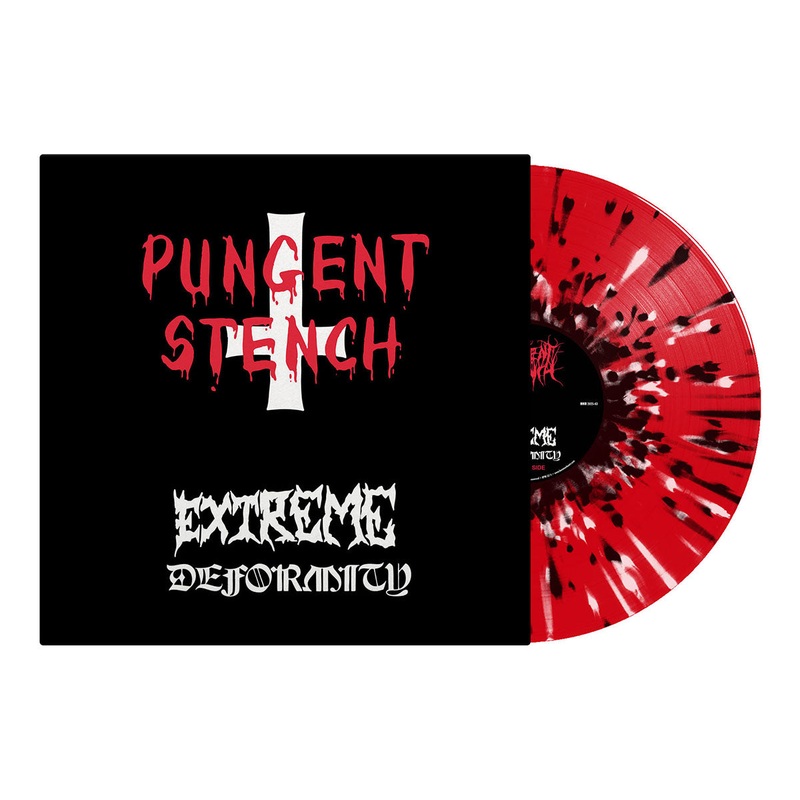 PUNGENT STENCH – Extreme Deformity LP (Red/Black/White Splatter Vinyl)