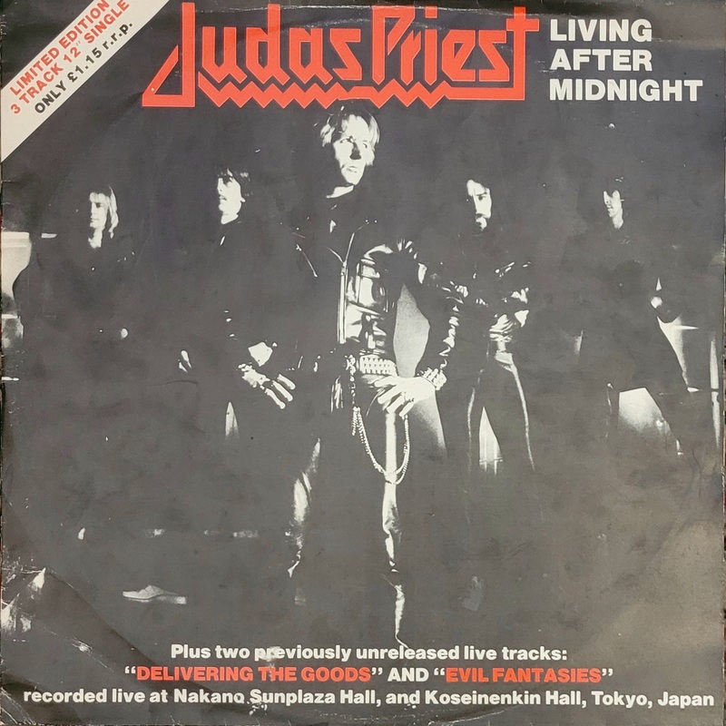 Judas Priest – Living After Midnight 12 Single
