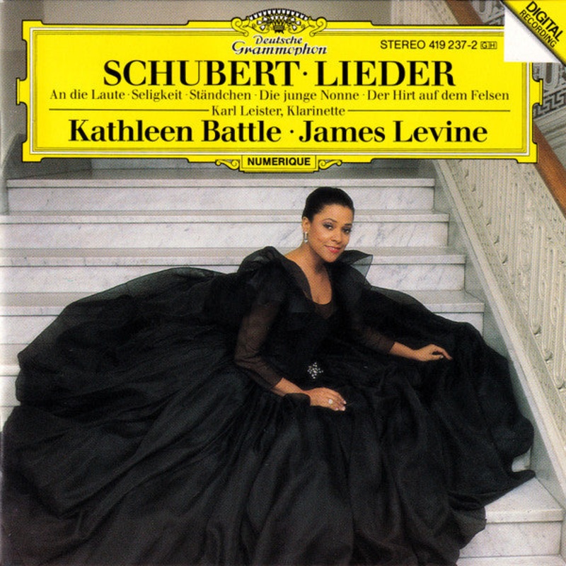 USED CD – Schubert, Kathleen Battle, James Levine  Schubert  Lieder