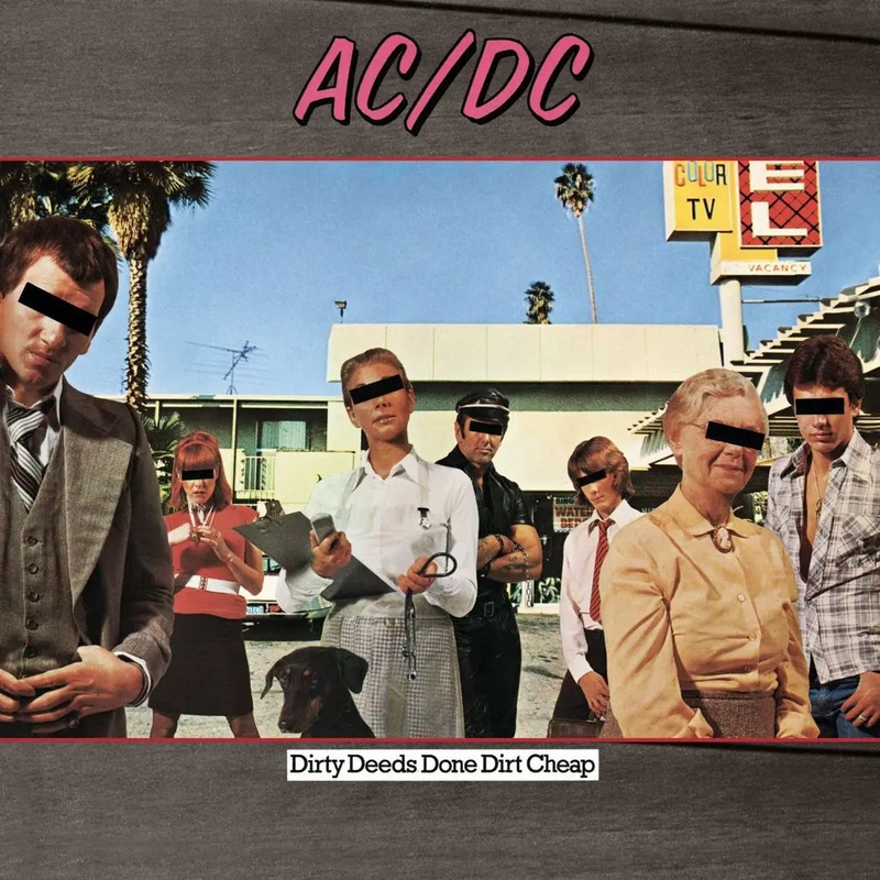AC/DC – Dirty Deeds Done Dirt Cheap (50th Anniversary Gold Vinyl)