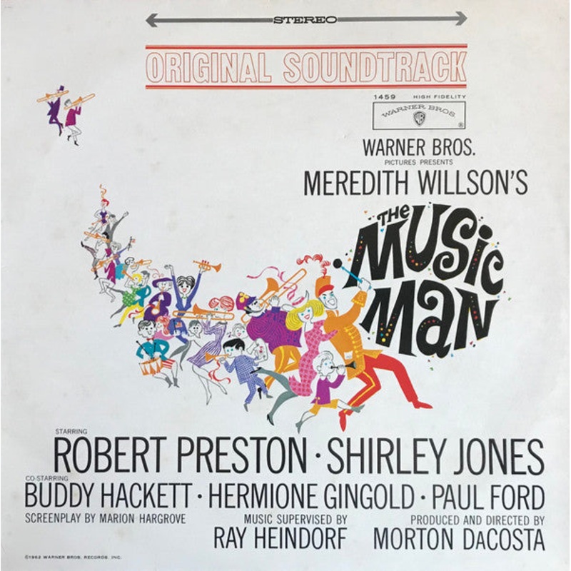 Meredith Willson – The Music Man (Original Soundtrack) – LP, RE – Near Mint (NM or M-)