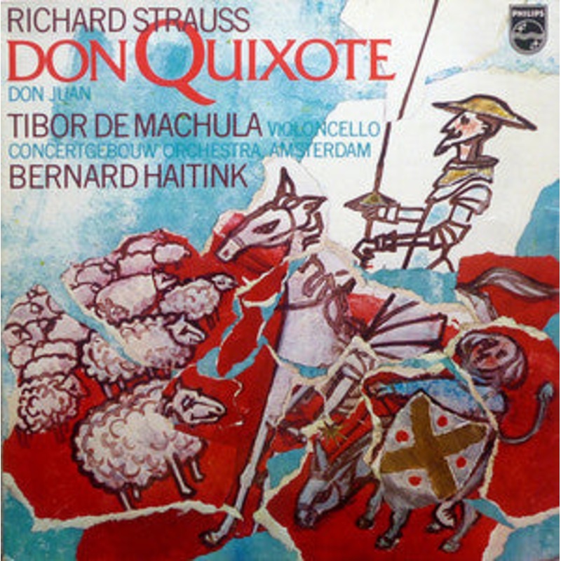 Richard Strauss, Bernard Haitink, Concertgebouworkest, Tibor De Machula – Don Quixote / Don Juan – LP, Album – Near Mint (NM or M-)