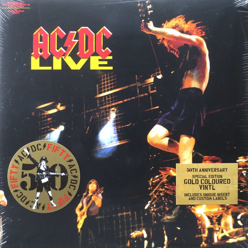 AC/DC ‘Live 1992’ Anniversary GOLD Vinyl 2LP