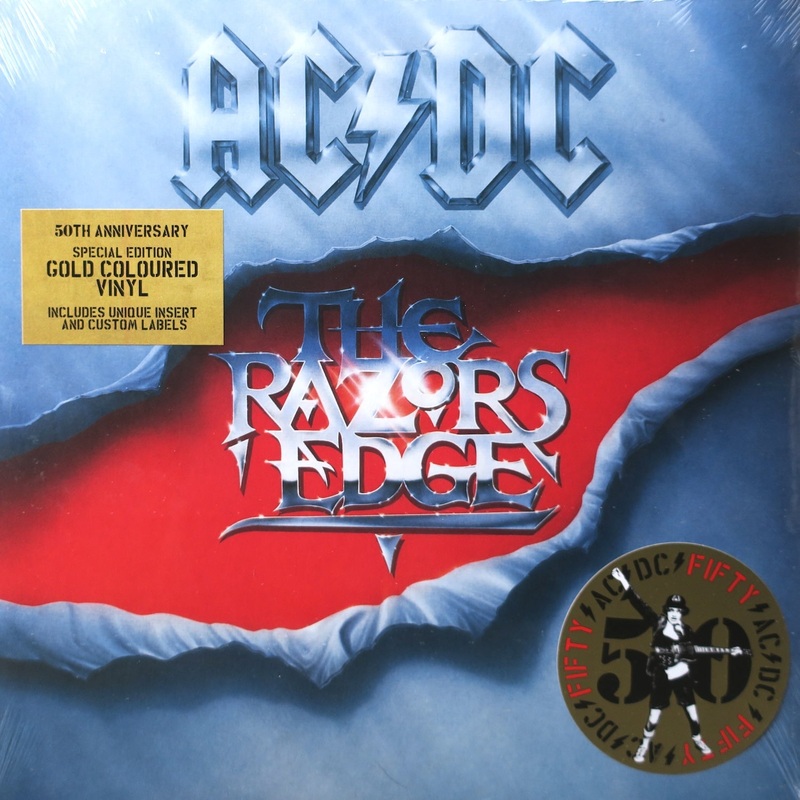 AC/DC ‘Razors Edge’ Anniversary GOLD Vinyl LP
