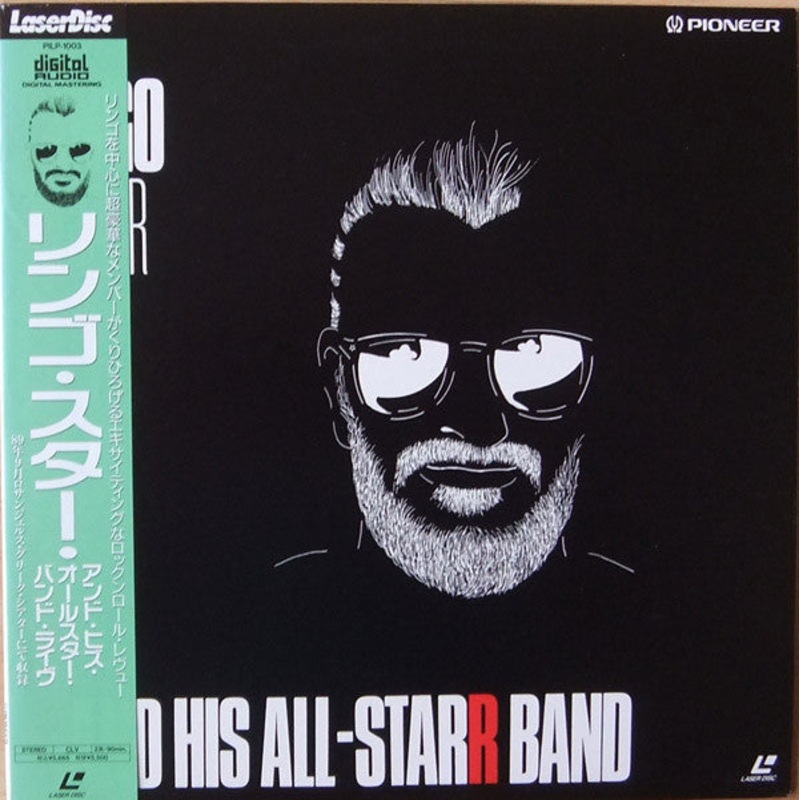 Ringo Starr And His All-Starr Band – Ringo Starr And His All-Starr Band – Laserdisc, 12, Album, NTSC – Very Good Plus (VG+)