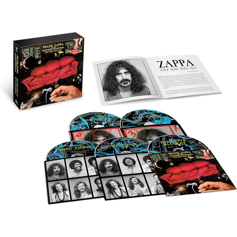 4CD/BluRay – Frank Zappa – One Size Fits All