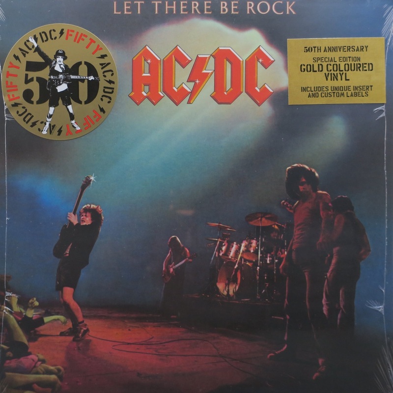 AC/DC ‘Let There Be Rock’ Anniversary GOLD Vinyl LP