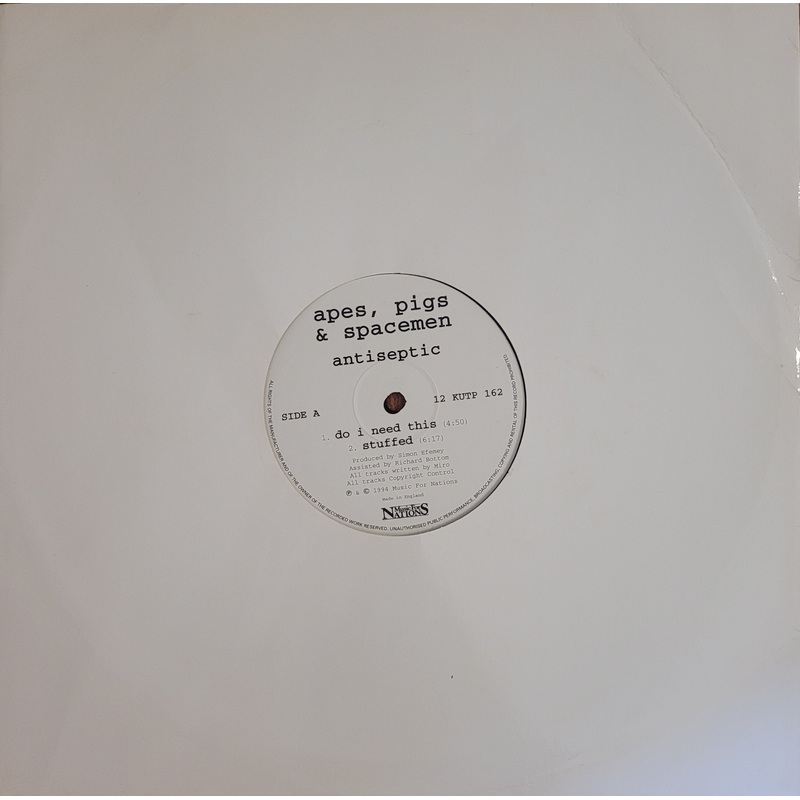 Apes, Pigs & Spacemen – Antiseptic Ep
