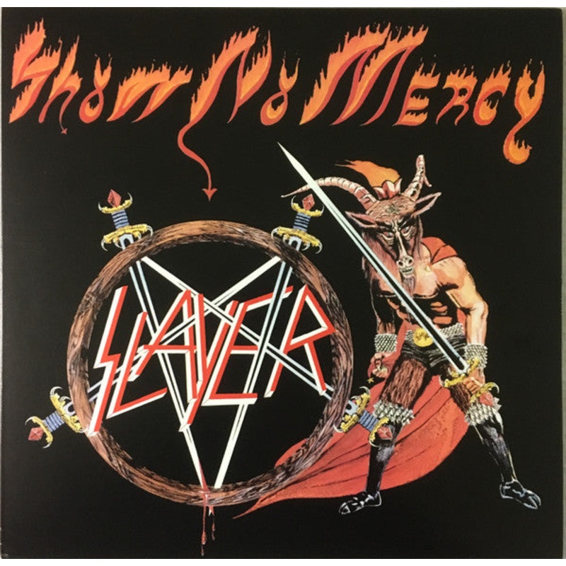 Slayer – Show No Mercy – LP, Album, RE, RM, Red – Very Good (VG)