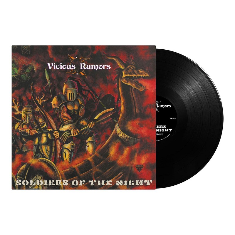 VICIOUS RUMORS – Soldiers Of The Night LP (Black Vinyl)