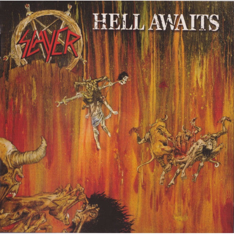 SLAYER – Hell Awaits LP (Orange/Red Splatter Vinyl)