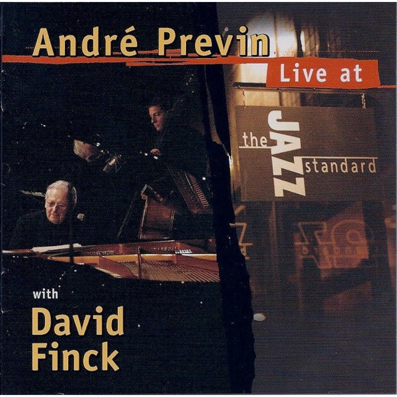 USED CD – Andr Previn With David Finck  Live At The Jazz Standard