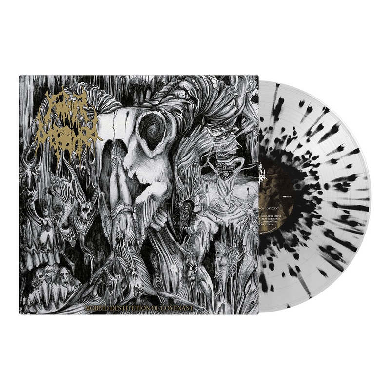FATHER BEFOULED – Morbid Destitution Of Covenant LP (Clear/Black Splatter Vinyl)