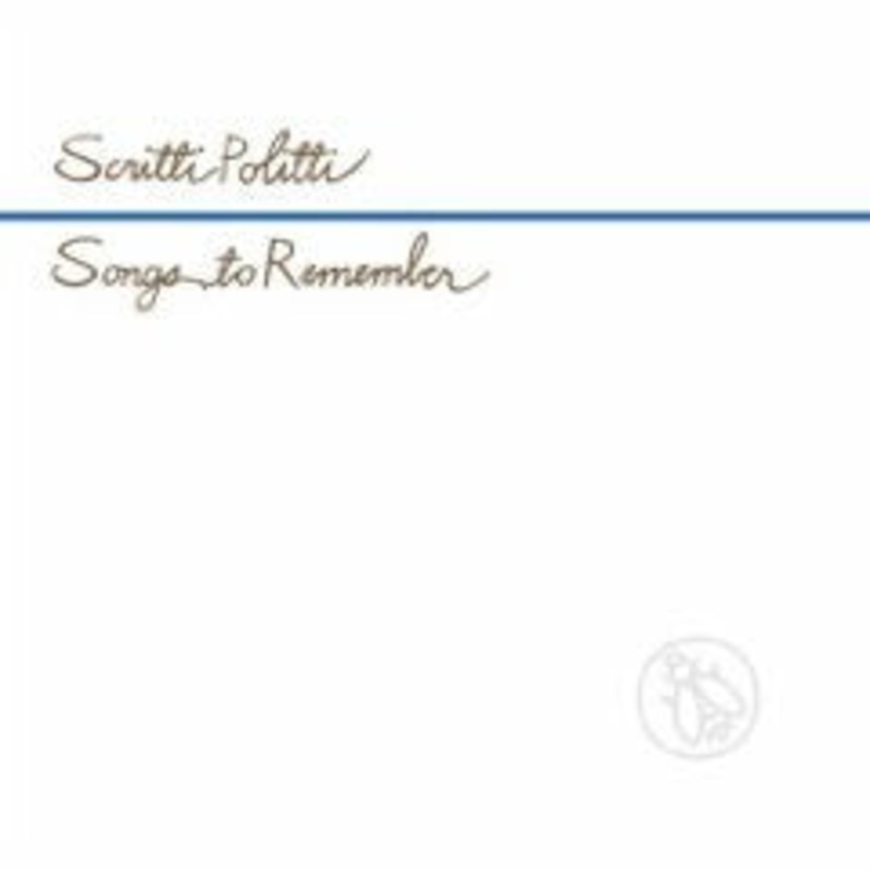 USED CD – Scritti Politti  Songs To Remember