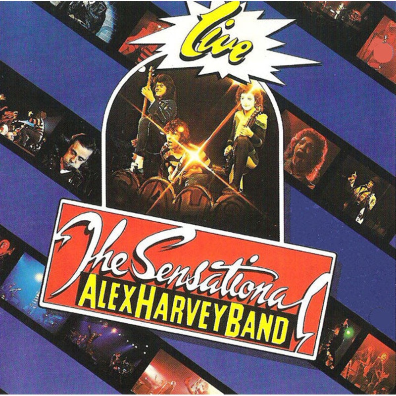 USED CD – The Sensational Alex Harvey Band  Live