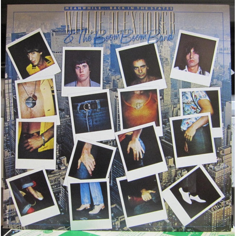 Willie Alexander & The Boom Boom Band – Meanwhile…Back In The States – LP, Album, Promo – Near Mint (NM or M-)