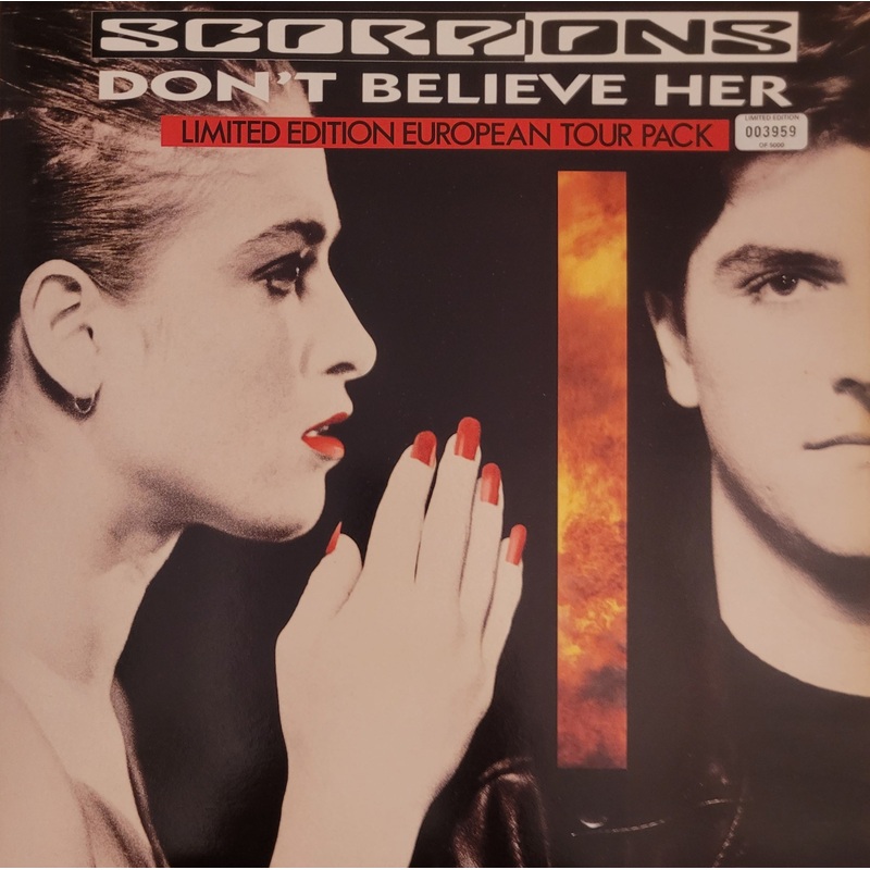 Scorpions – Don’t Believe Her 12 Single (Limited Edition Tour Pack)