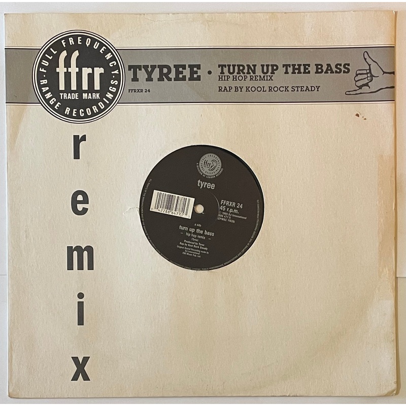 Tyree – Turn Up The Bass (Remix) 12 Single