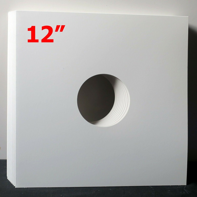 12 Outer Sleeves Card with Hole WHITE