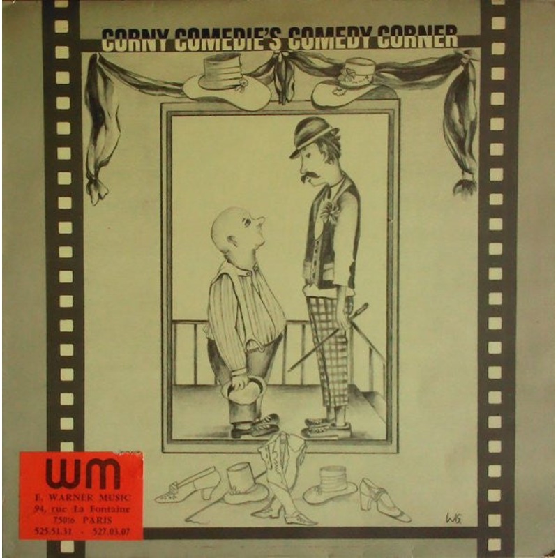 No Artist – Corny Comedie’s Comedy Corner – LP – Very Good (VG)