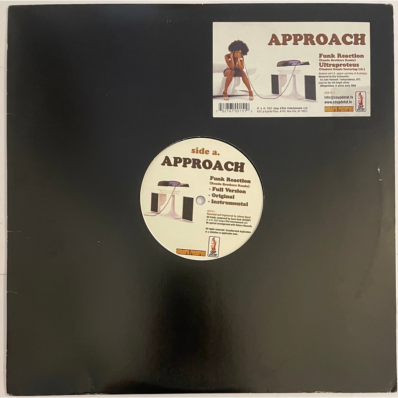 Approach – Funk Reaction / Ultraproteus 12 Single