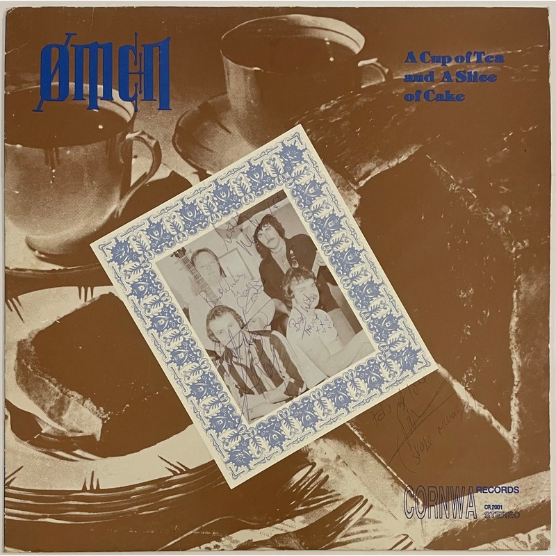 Omen – A Cup Of Tea And A Slice Of Cake Lp (Signed)
