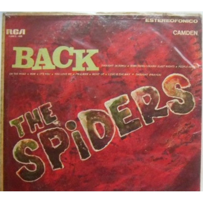 The Spiders  – Back – LP, Album – Fair (F)