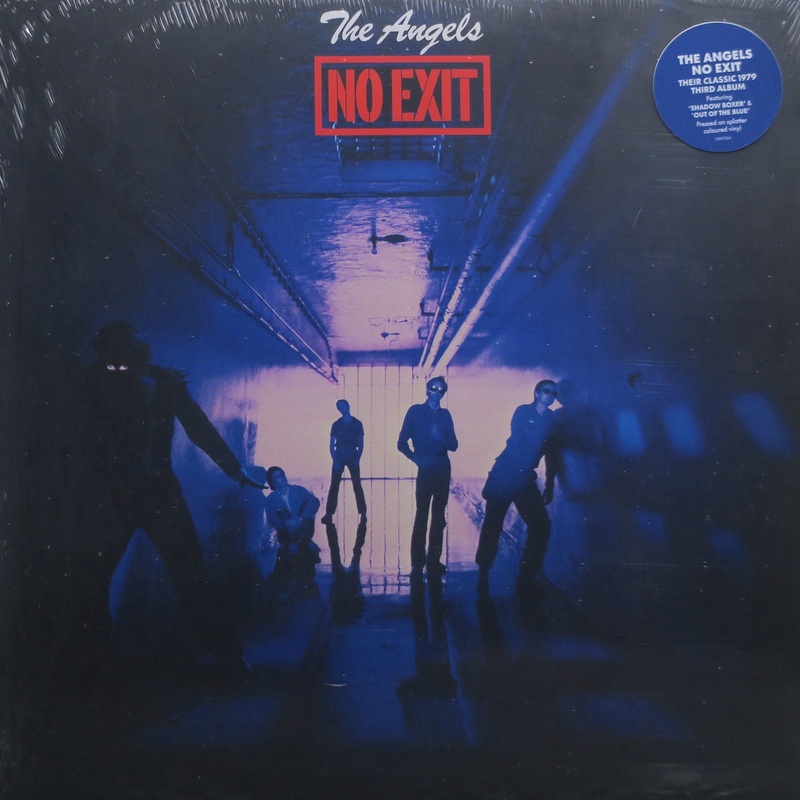 ANGELS ‘No Exit’ SPLATTER Vinyl LP (1979 Oz Rock)