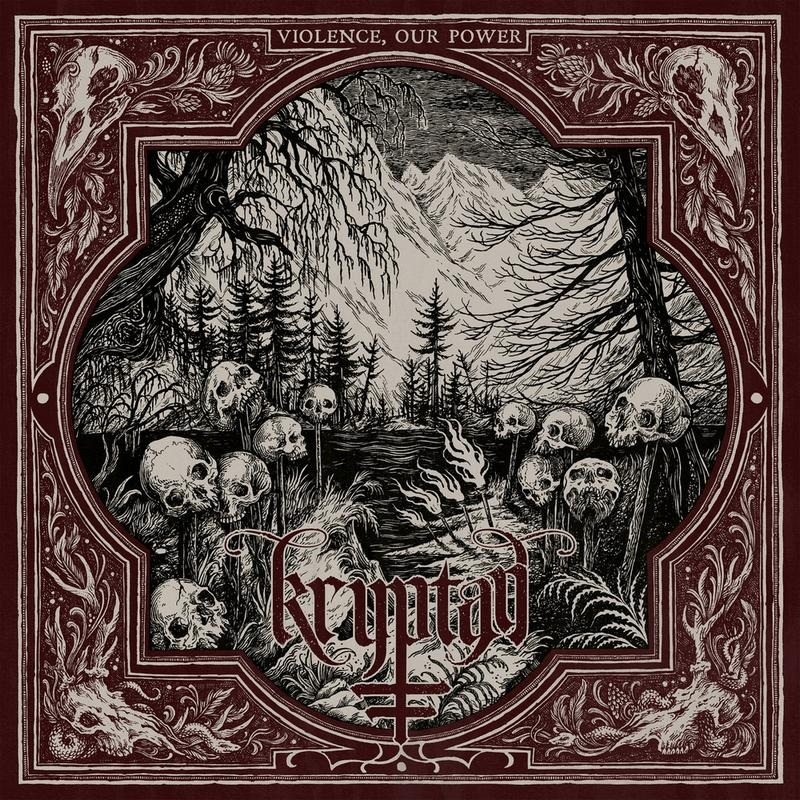 KRYPTAN – Violence, Our Power LP (Clear/Black Splatter Vinyl)