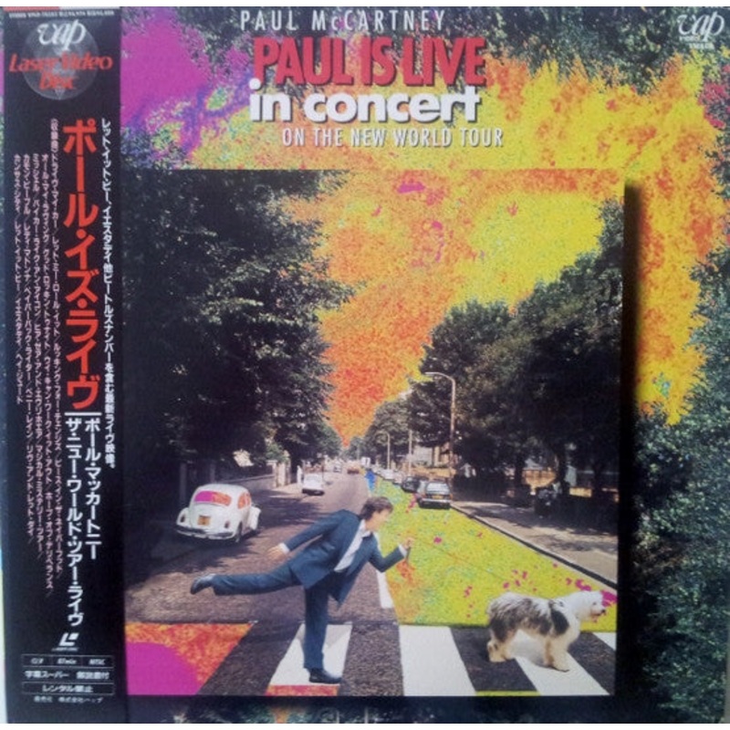 Paul McCartney – Paul Is Live – In Concert On The New World Tour – Laserdisc, 12, NTSC – Near Mint (NM or M-)