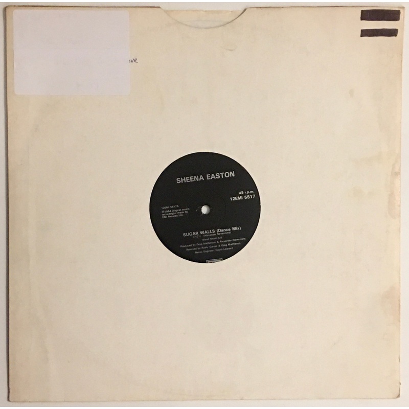 Sheena Easton – Sugar Walls (Dance Mix) 12 Single