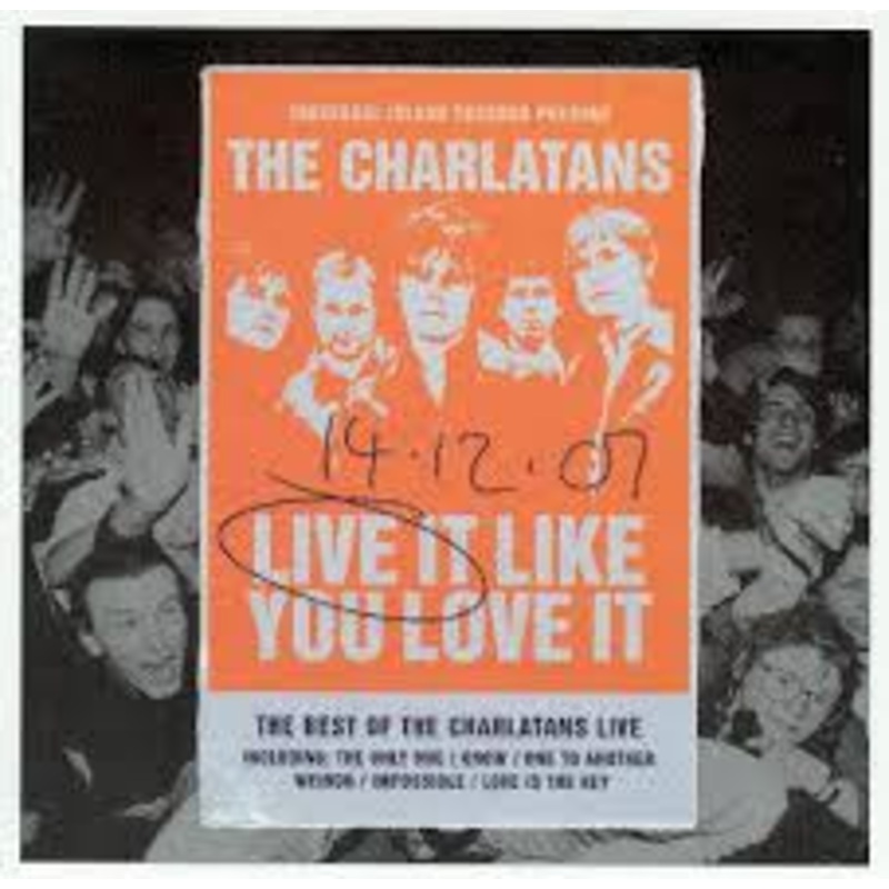 The Charlatans – Live It LIke You Love It – CD