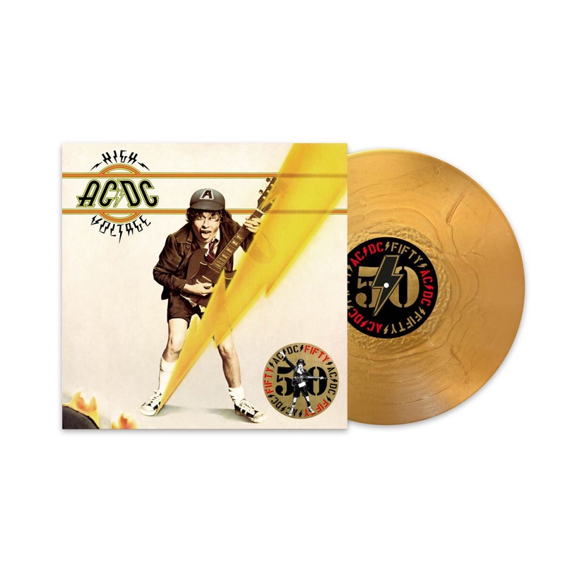 AC/DC – High Voltage (50th Anniversary Gold Vinyl)