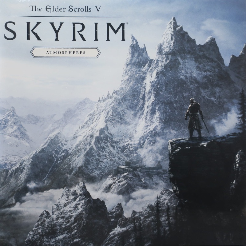 ‘ELDER SCROLLS V: SKYRIM – ATMOSPHERES’ Soundtrack BLACK/CLEAR Vinyl LP
