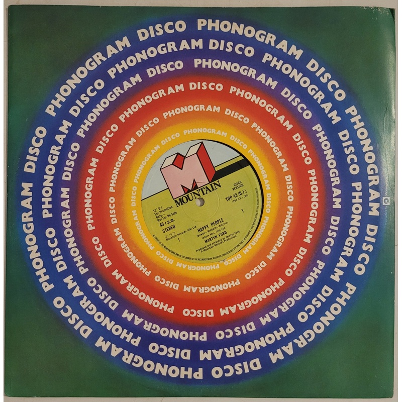Martyn Ford – Happy People 12 Single (Promo)