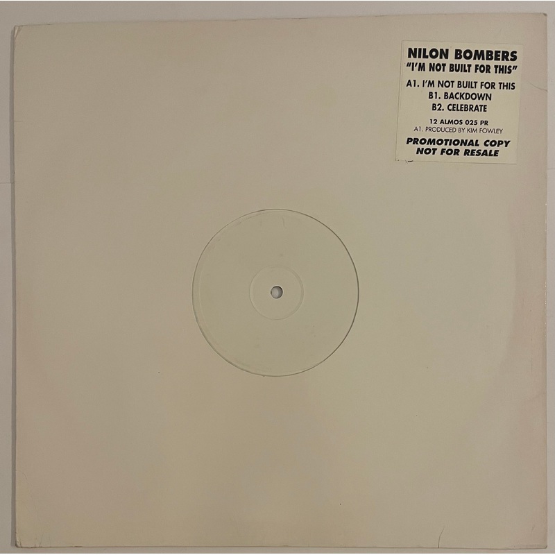Nilon Bombers – I’m Not Built For This 12 Single (White Label, Promo)