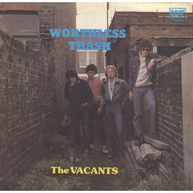 The Vacants – Worthless Trash – LP, Album – Very Good Plus (VG+)