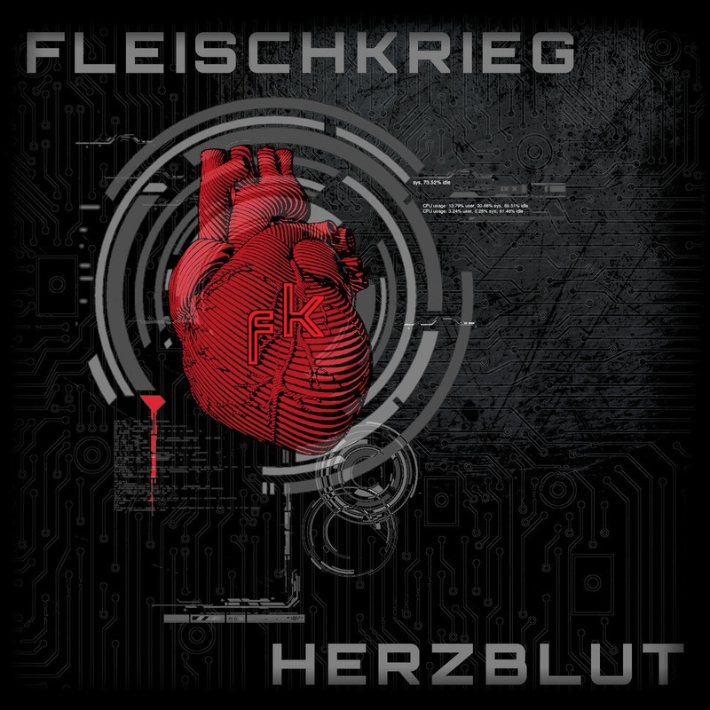 Fleischkrieg – Herzblut Lp + Poster + Sticker