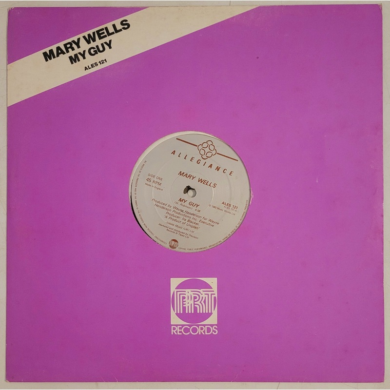 Mary Wells – My Guy 12 Single