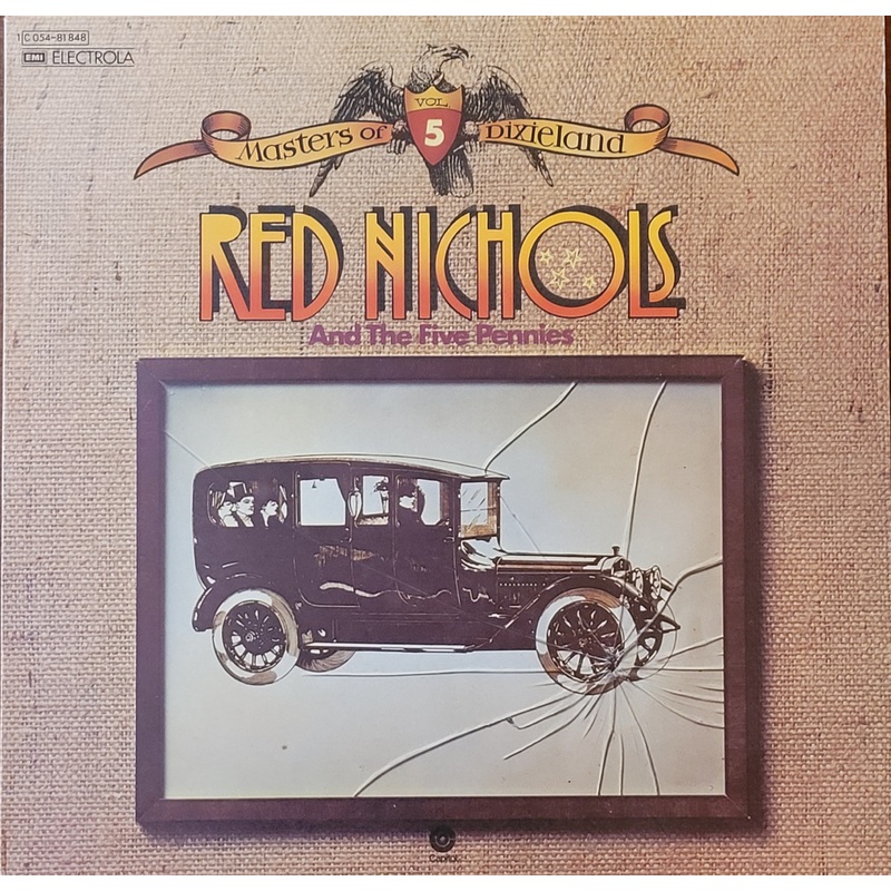 Red Nichols And The Five Pennies  Masters Of Dixieland Vol. 5 Lp