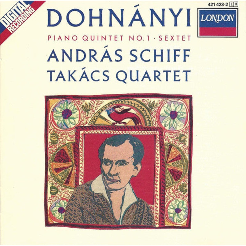 USED CD – Dohnnyi, Andrs Schiff, Takcs Quartet  Piano Quintet No. 1  Sextet
