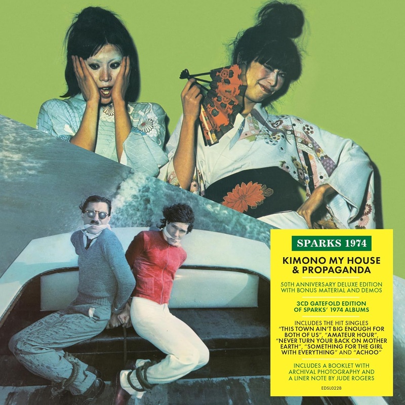 3CD – Sparks – Kimono My House / Propaganda (50th)