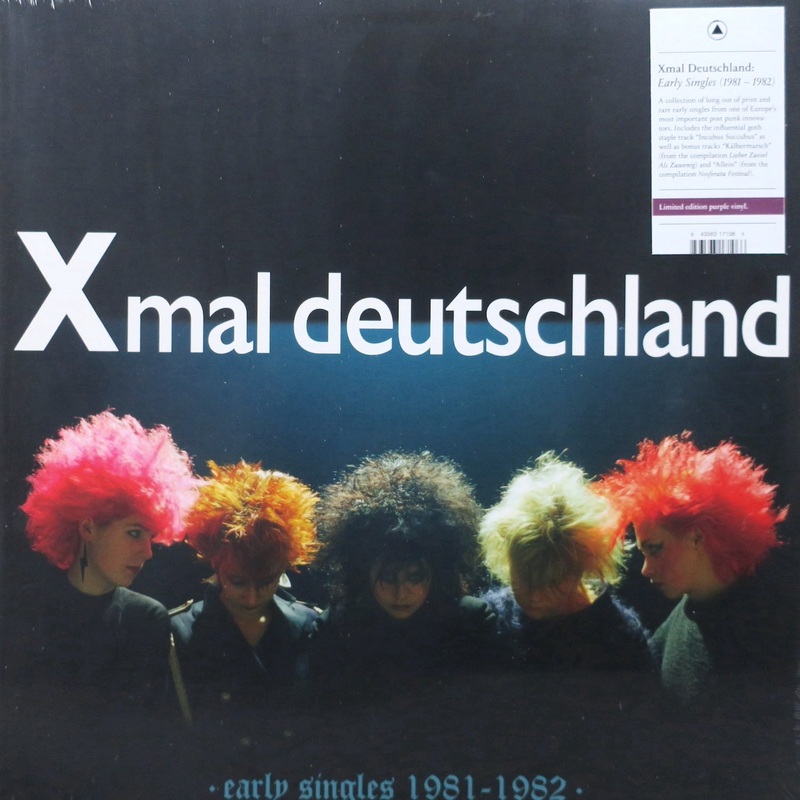 XMAL DEUTSCHLAND ‘Early Singles (1981-1982)’ PURPLE Vinyl LP