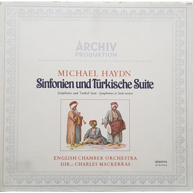 Michael Haydn, English Chamber Orchestra, Sir Charles Mackerras – Sinfonien Und Trkische Suite – LP – Near Mint (NM or M-)
