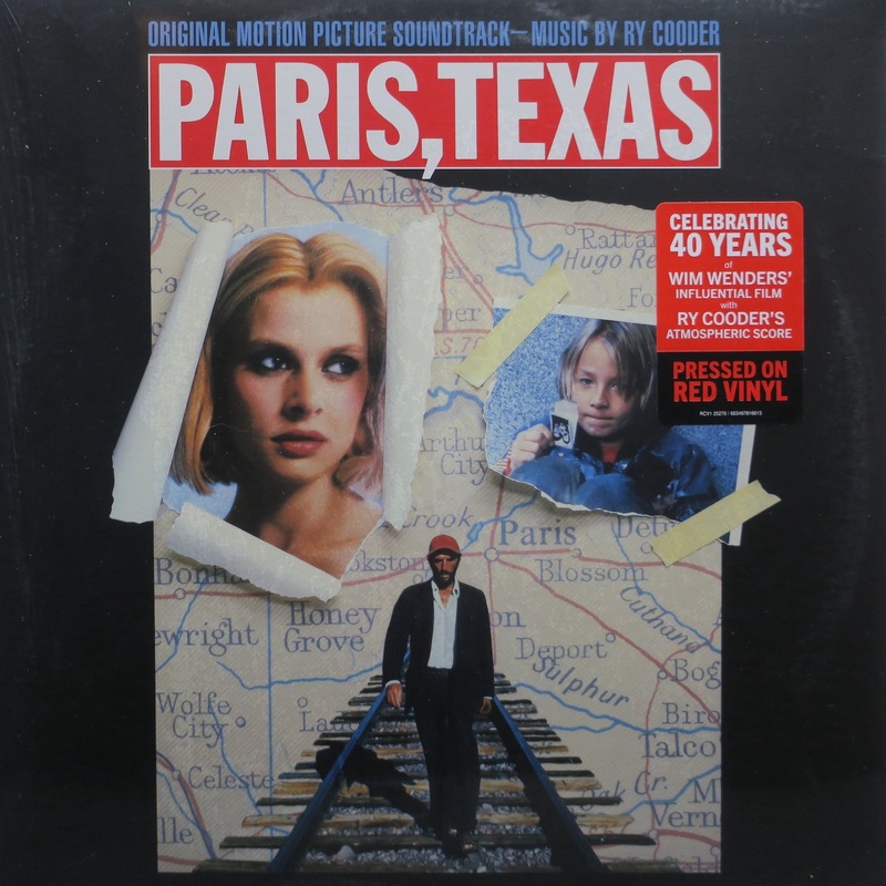 ‘PARIS, TEXAS’ Soundtrack (Ry Cooder) RED Vinyl LP