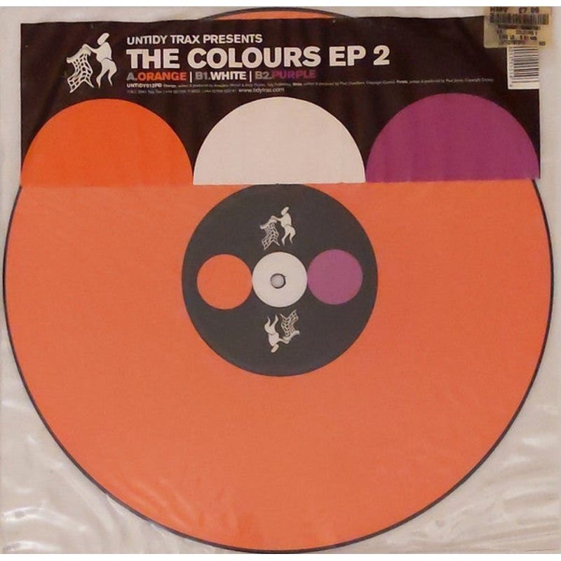 Tidy Boys / Paul Chambers / Paul Janes – The Colours EP 2 – 12, EP, Pic – Very Good Plus (VG+)