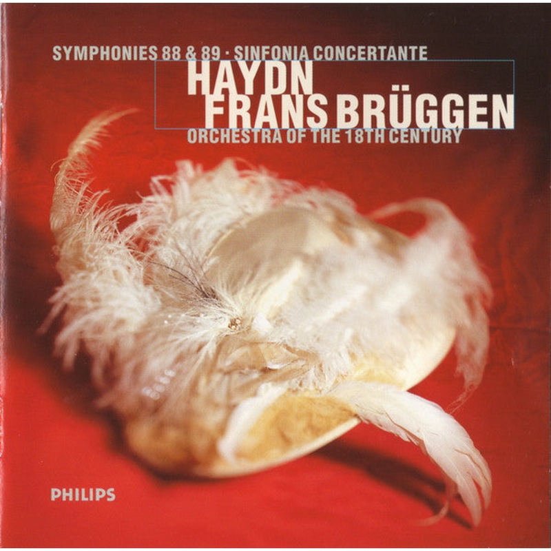 USED CD – Haydn – Frans Brggen, Orchestra Of The 18th Century  Symphonies 88 & 89  Sinfonia Concertante