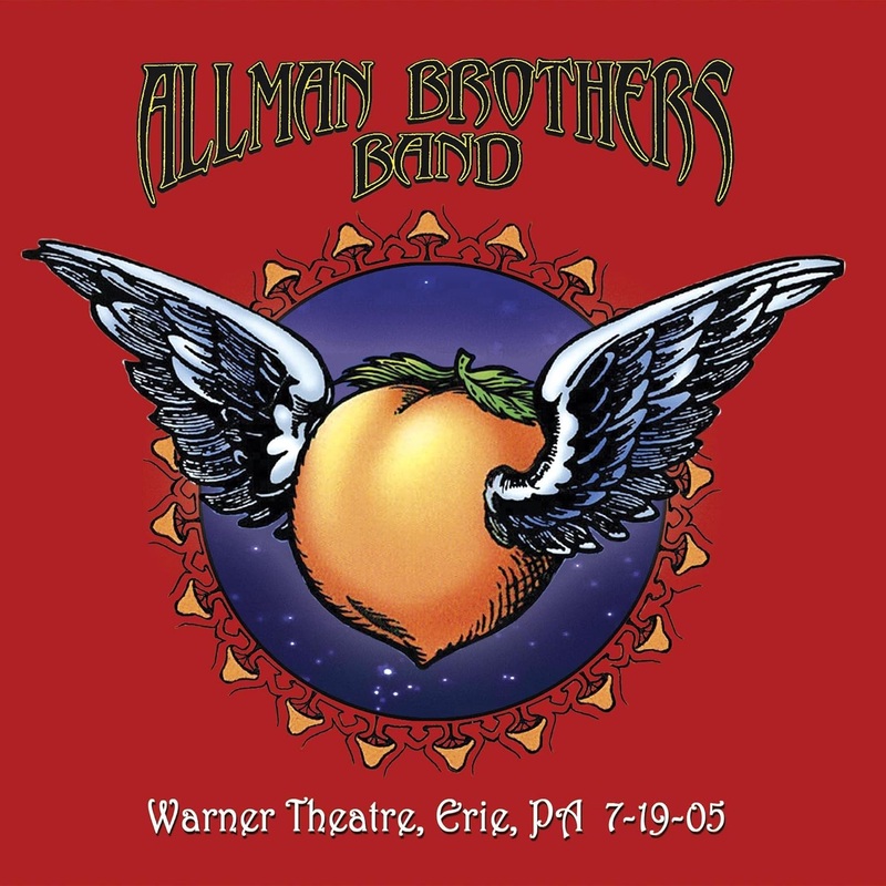 2CD – Allman Brothers Band  Warner Theatre, Erie, PA 7-19-05
