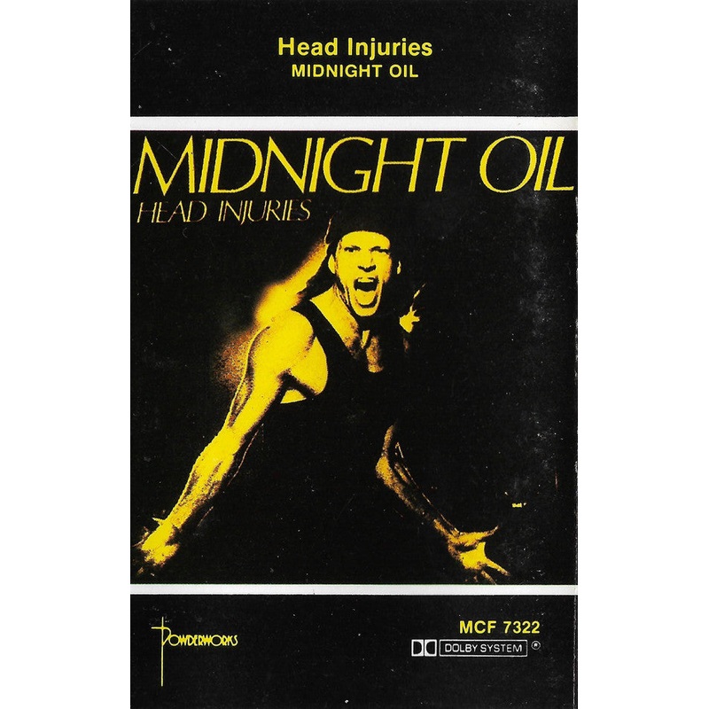 Midnight Oil – Head Injuries – Cass, Album – Very Good Plus (VG+)